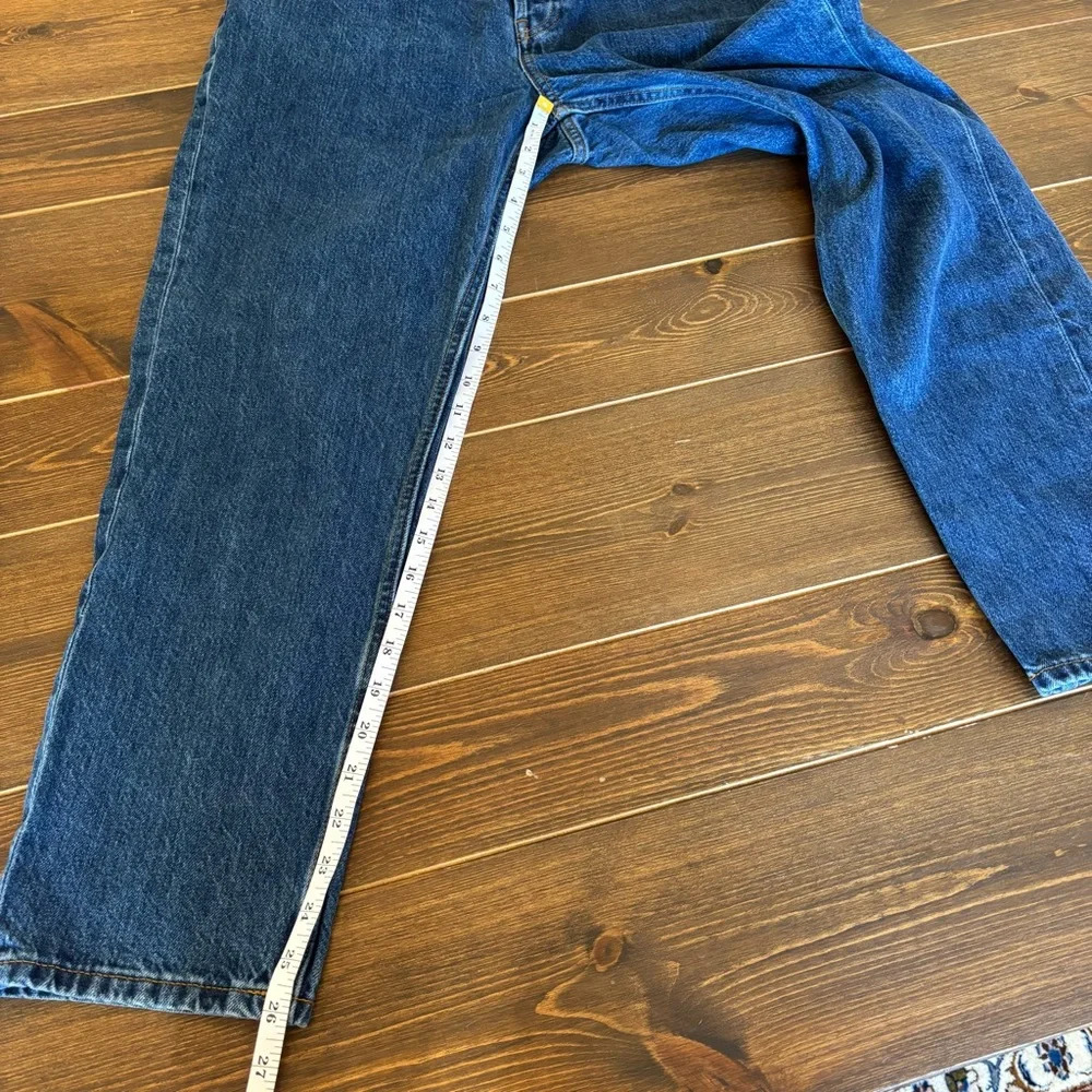 Everlane THE '9OS CHEEKY® JEAN in Organic Cotton Size 29 Dark Wash Ankle Length - Picture 11 of 11